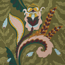 Load image into Gallery viewer, Schumacher Jaipur Fantaisie Fabric 85491 Moss