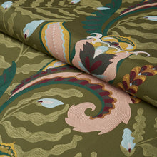 Load image into Gallery viewer, Schumacher Jaipur Fantaisie Fabric 85491 Moss