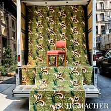 Load image into Gallery viewer, Schumacher Jaipur Fantaisie Fabric 85491 Moss