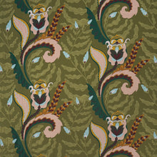 Load image into Gallery viewer, Schumacher Jaipur Fantaisie Fabric 85491 Moss
