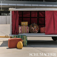 Load image into Gallery viewer, Schumacher Jaipur Fantaisie Fabric 85492 Aubergine