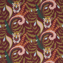 Load image into Gallery viewer, Schumacher Jaipur Fantaisie Fabric 85492 Aubergine