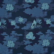 Load image into Gallery viewer, Schumacher Lian Dream Fabric 85502 Bleu