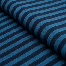 Load image into Gallery viewer, Schumacher Pipe Illusion Velvet Fabric 85511 Bleu