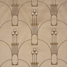 Load image into Gallery viewer, Schumacher Swanson Scallop Fabric 85600 Pewter