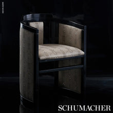 Load image into Gallery viewer, Schumacher Swanson Scallop Fabric 85600 Pewter