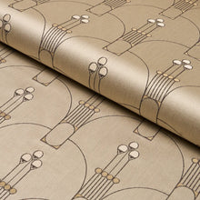Load image into Gallery viewer, Schumacher Swanson Scallop Fabric 85600 Pewter