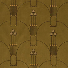 Load image into Gallery viewer, Schumacher Swanson Scallop Fabric 85601 Olive