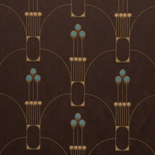 Load image into Gallery viewer, Schumacher Swanson Scallop Fabric 85602 / Carbon