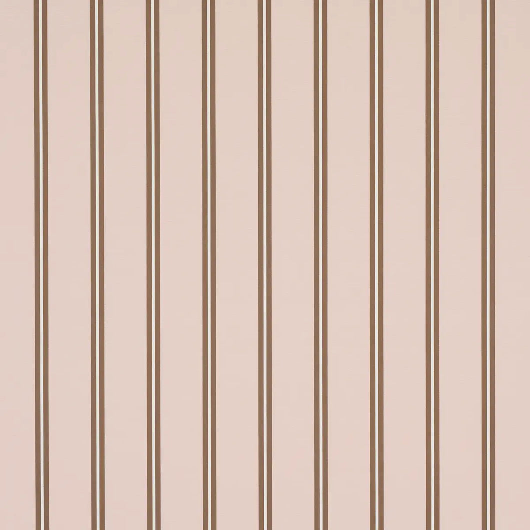 Schumacher Briony Stripe Fabric 85620 / Cameo