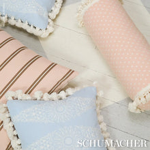 Load image into Gallery viewer, Schumacher Briony Stripe Fabric 85620 / Cameo