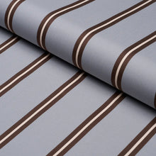 Load image into Gallery viewer, Schumacher Briony Stripe Fabric 85621 / Sky