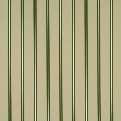 Schumacher Briony Stripe Fabric 85622 / Leaf