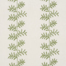 Load image into Gallery viewer, Schumacher Eloise Embroidery Fabric 85630 / Sage