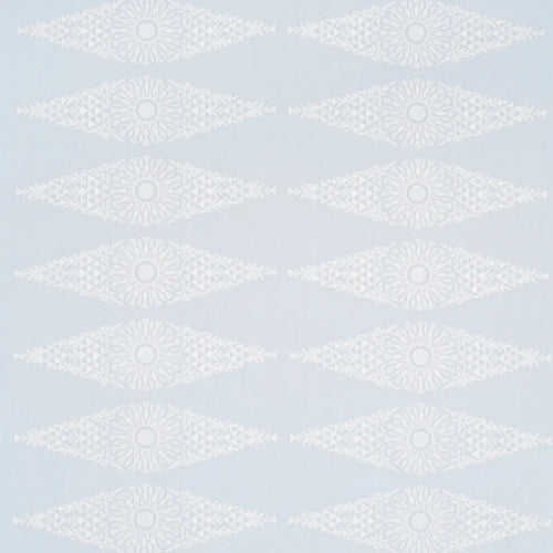 Schumacher Tasmin Embroidery Fabric 85671 / Soft Blue