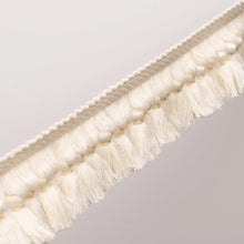 Load image into Gallery viewer, Schumacher Rosalind Tassel Trim 85680 / Ivory