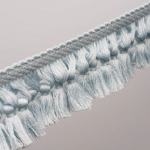 Load image into Gallery viewer, Schumacher Rosalind Tassel Trim 85682 / Sky