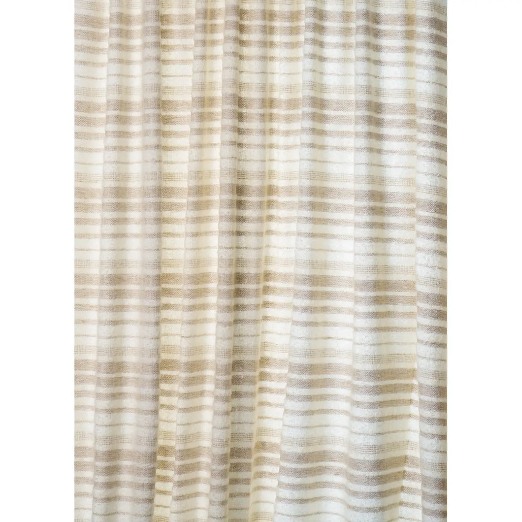 Schumacher Eiger Casement Fabric 85690 / Ivory