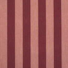 Load image into Gallery viewer, Schumacher Hanson Indoor/Outdoor Stripe Fabric 85807 / Raspberry