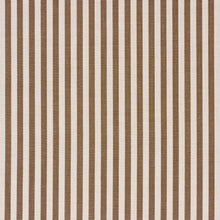 Load image into Gallery viewer, Schumacher Hanson Indoor/Outdoor Stripe Narrow Fabric 85811 Brown