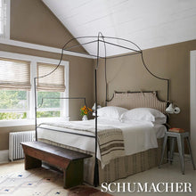 Load image into Gallery viewer, Schumacher Hanson Indoor/Outdoor Stripe Narrow Fabric 85811 Brown