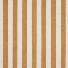 Load image into Gallery viewer, Schumacher Hanson Indoor/Outdoor Stripe Narrow Fabric 85816 Marigold