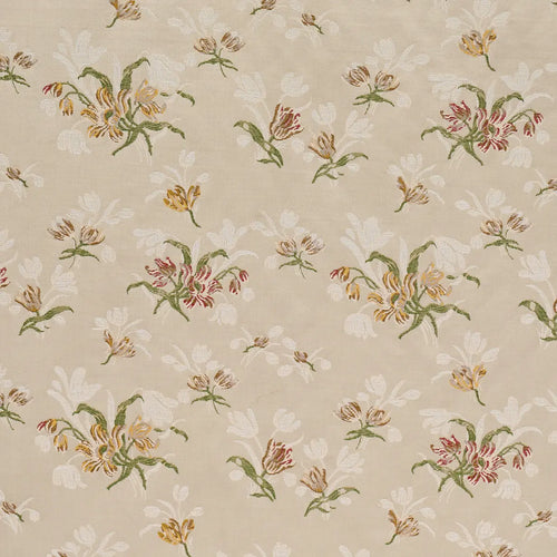 Schumacher Spitalfields Bouquet Fabric 85820 / Alabaster