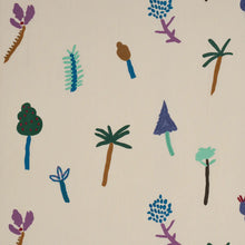 Load image into Gallery viewer, Schumacher Tropical Trees Fabric 85850 / Multi