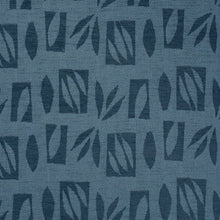 Load image into Gallery viewer, Schumacher Banana Leaf Cut Out Fabric 85880 / Blue