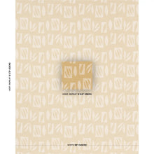 Load image into Gallery viewer, Schumacher Banana Leaf Cut Out Fabric 85881 / Cream