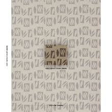 Load image into Gallery viewer, Schumacher Banana Leaf Cut Out Fabric 85882 / Brown