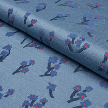 Load image into Gallery viewer, Schumacher Rosie Posy Woven Fabric 85892 / Blue