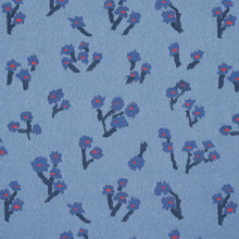 Load image into Gallery viewer, Schumacher Rosie Posy Woven Fabric 85892 / Blue
