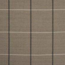 Load image into Gallery viewer, Schumacher Taos Grid Fabric 85910 / Taupe