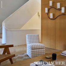 Load image into Gallery viewer, Schumacher Tucson Grid Fabric 85920 / Brown