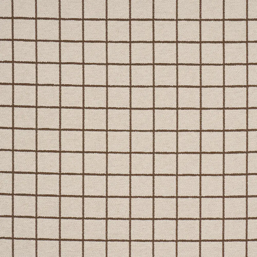 Schumacher Tucson Grid Fabric 85920 / Brown