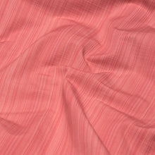 Load image into Gallery viewer, SCHUMACHER GRACIE SOLID STRIE FABRIC 85930 CORAL