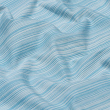 Load image into Gallery viewer, SCHUMACHER GRACIE SOLID STRIE FABRIC 85932 ROBIN'S EGG BLUE