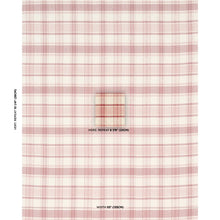 Load image into Gallery viewer, Schumacher Heidi Plaid Fabric 85991 Cranberry