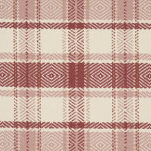 Load image into Gallery viewer, Schumacher Heidi Plaid Fabric 85991 Cranberry