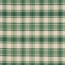 Load image into Gallery viewer, Schumacher Heidi Plaid Fabric 85992 / Leaf