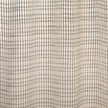 Load image into Gallery viewer, Schumacher Payton Linen Sheer Grid Fabric 86050 / Black &amp; White