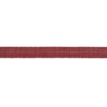 Load image into Gallery viewer, Schumacher Tweed Tape Medium Trim 86193 / Red