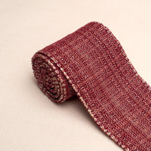 Load image into Gallery viewer, Schumacher Tweed Tape Medium Trim 86193 / Red