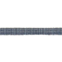 Load image into Gallery viewer, Schumacher Tweed Tape Narrow Trim 86200 / Indigo