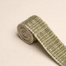 Load image into Gallery viewer, Schumacher Tweed Tape Narrow Trim 86201 /  Leaf