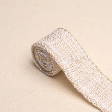 Load image into Gallery viewer, Schumacher Tweed Tape Narrow Trim 86203 /  Ivory