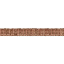 Load image into Gallery viewer, Schumacher Tweed Tape Narrow Trim 86204 / Brown