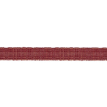 Load image into Gallery viewer, Schumacher Tweed Tape Narrow Trim 86205 / Red