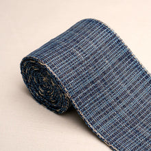 Load image into Gallery viewer, Schumacher Tweed Tape Wide Trim 86210 / Indigo